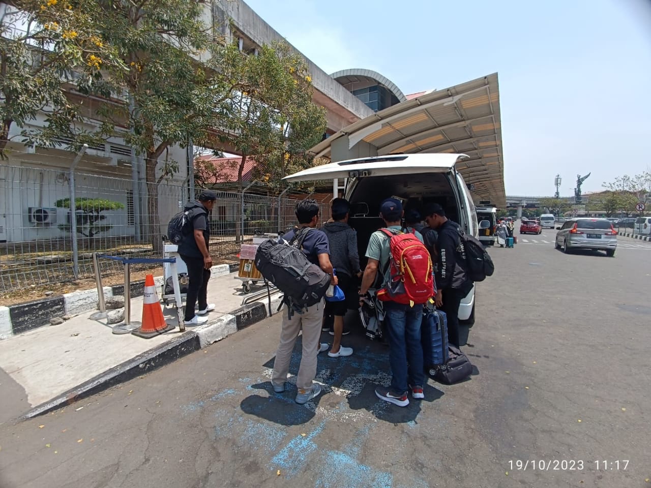 Dokumentasi perjalanan RN Transport 8